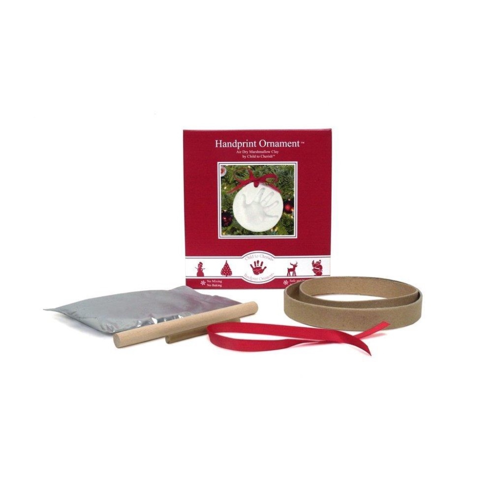 Child To Cherish Clay DIY Handprint Ornament Kit